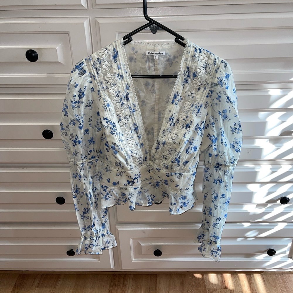 NWT Reformation Meadowlark Top